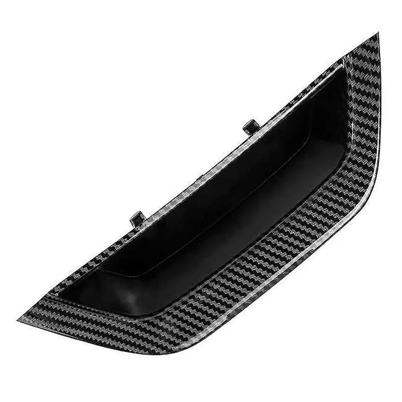 Car Carbon Fiber Front Left Interior Inner Door Handle Pull Trim Cover for F25 F26 X3 X4 2011-2017 L