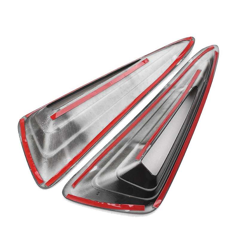 Car Carbon Fiber Front Fog Lamp Cover Trim for CH-R 2016-2018