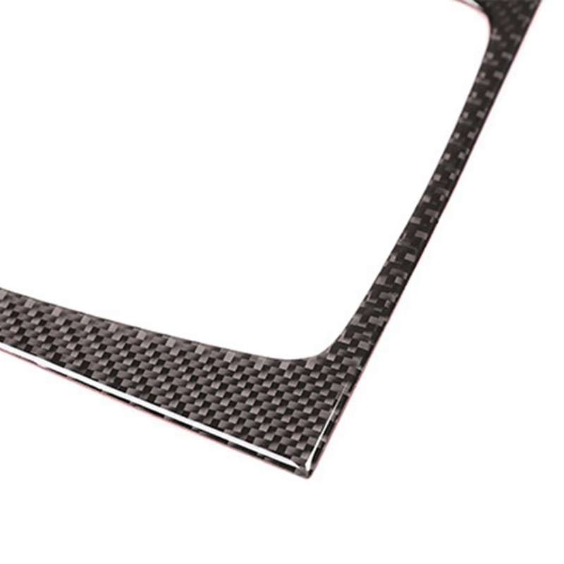 Car Carbon Fiber Gear Shift Decoration Frame Sticker for C Class W204 C180 C200 C260 2007-2013