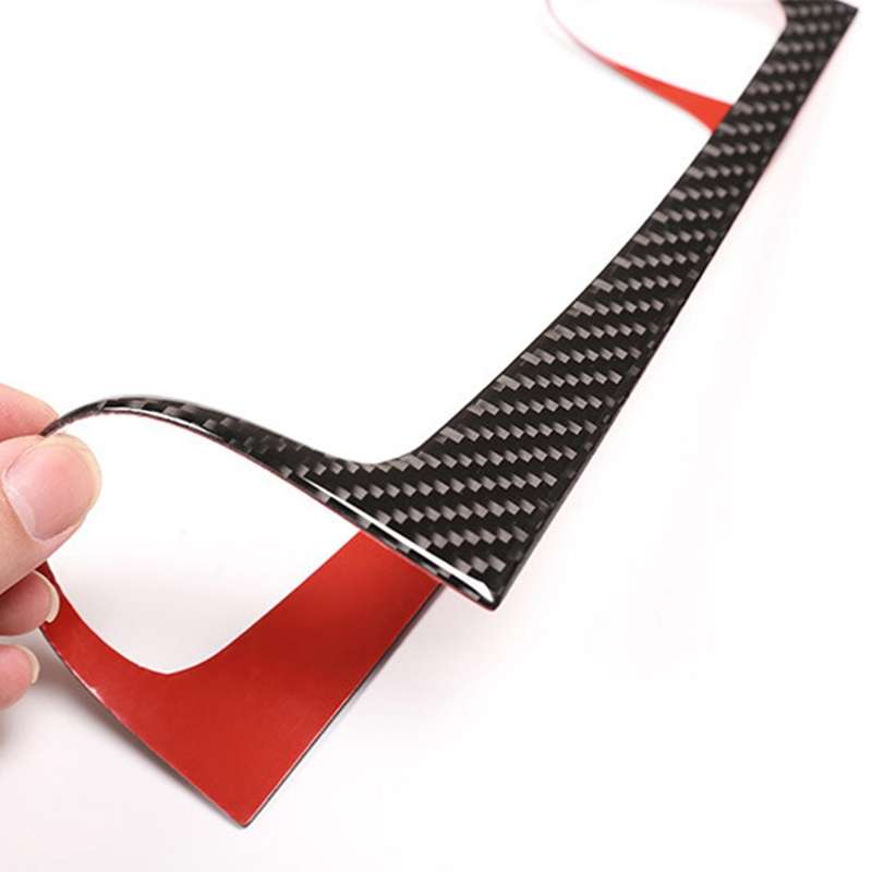 Car Carbon Fiber Gear Shift Decoration Frame Sticker for C Class W204 C180 C200 C260 2007-2013