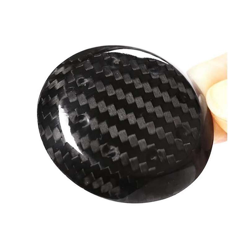Car Carbon Fiber Gear Head Knob Shift Cover Trim Shifter Lever Cover Decoration for 86/ Brz 2012-20