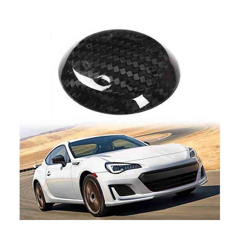Car Carbon Fiber Gear Head Knob Shift Cover Trim Shifter Lever Cover Decoration for 86/ Brz 2012-20