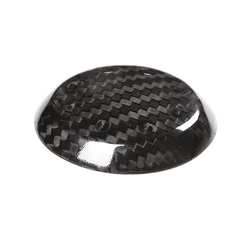 Car Carbon Fiber Gear Head Knob Shift Cover Trim Shifter Lever Cover Decoration for 86/ Brz 2012-20