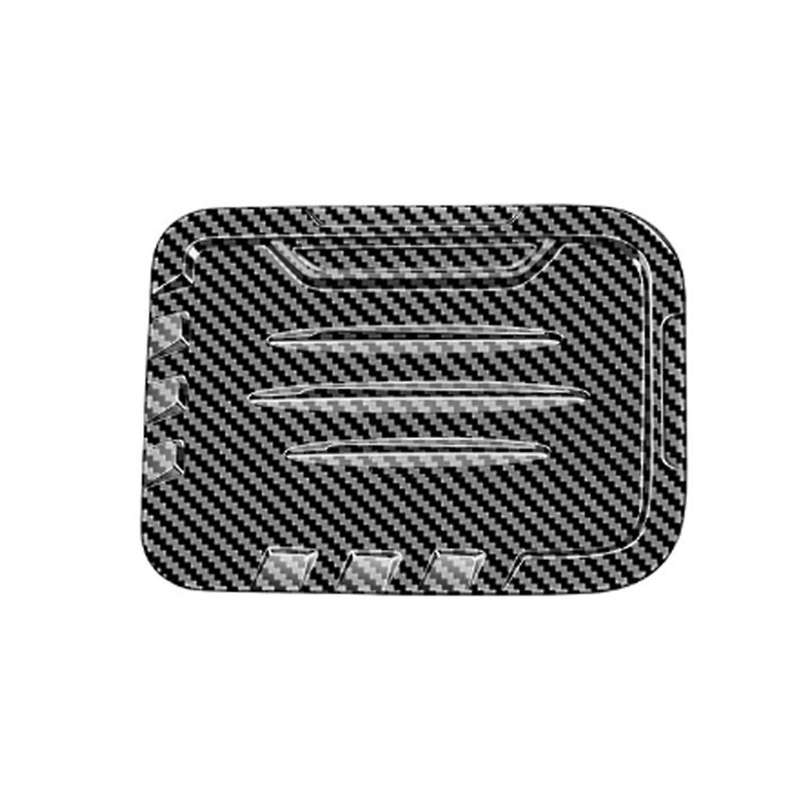 Car Carbon Fiber Fuel Filler Tank Cover Cap Decoration Cover for Alphard 40 Series 2023+ Car Access