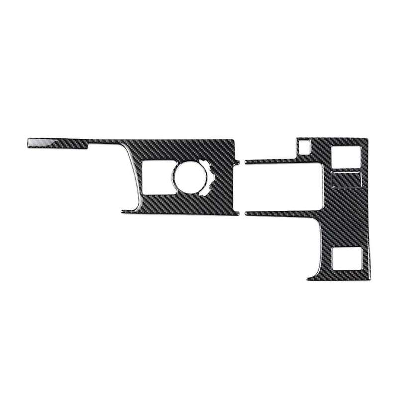 Car Carbon Fiber Gear Shift Panel Cover Trim Frame LHD Gear Panel for IS250 IS200 350 2014-2018