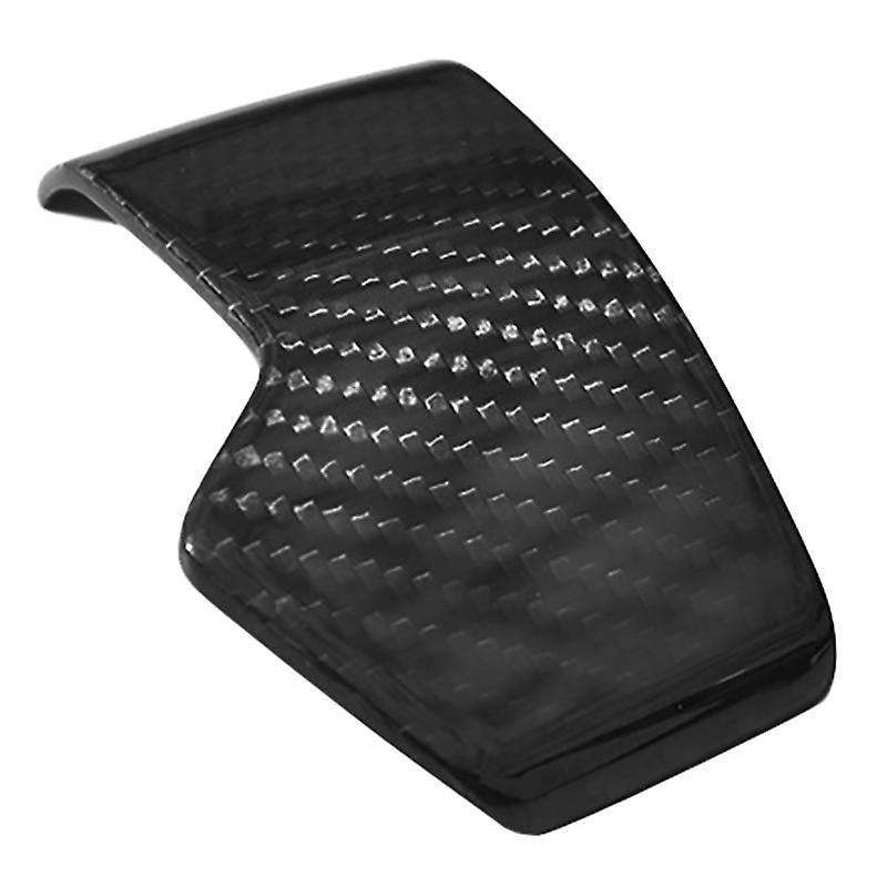Car Carbon Fiber Gear Shift Knob Head Cover Sticker Trim Fit for 2019-2021 Car Shift Knob Cover Trim