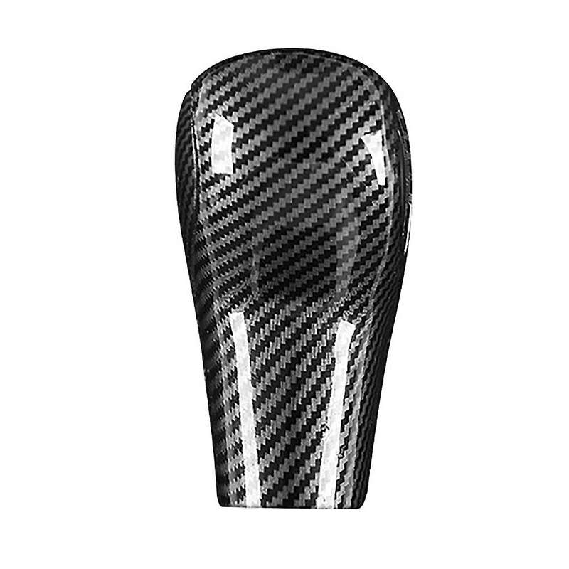 Car Carbon Fiber Gear Shift Knob Head Cover Sticker Trim for CT5/XT5/CT6/XT6 2020 2021 Shift Knob Co