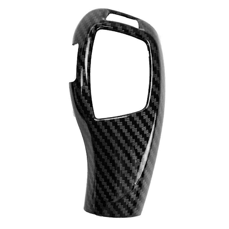 Car Carbon Fiber Gear Shift Knob Head Cover Sticker Trim for 1 3 5 Series F20 F30 F10 F32 X3 F25 X4