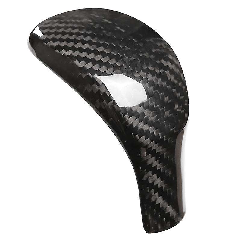 Car Carbon Fiber Gear Shift Knob Head Cover Sticker Trim for Alphard Vellfire 15-20 Car Shift Knob C