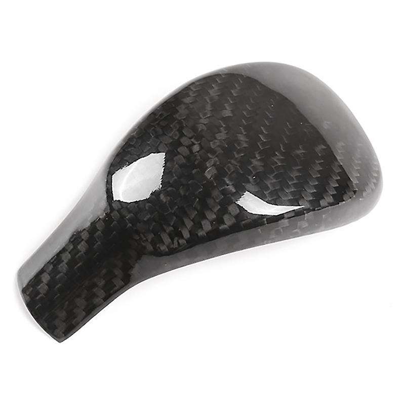 Car Carbon Fiber Gear Shift Knob Head Cover Sticker Trim for Alphard Vellfire 15-20 Car Shift Knob C