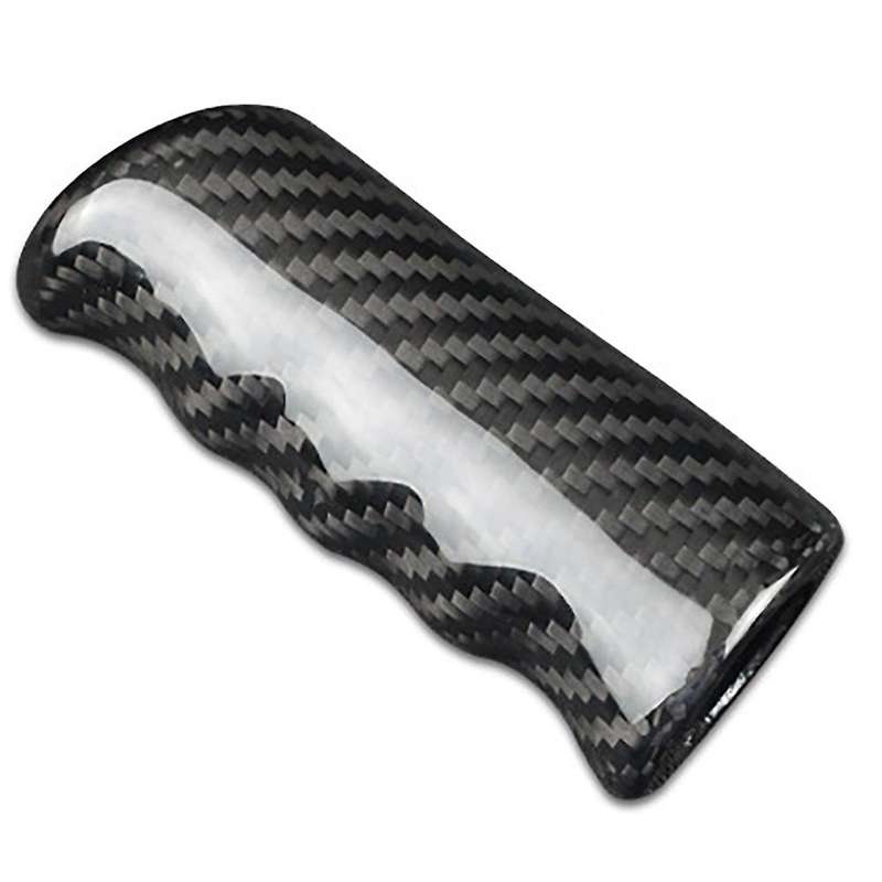 Car Carbon Fiber Handbrake Cover Grip Handle Lever Brake Handle Cover for G Class W463 W464 G500 G63