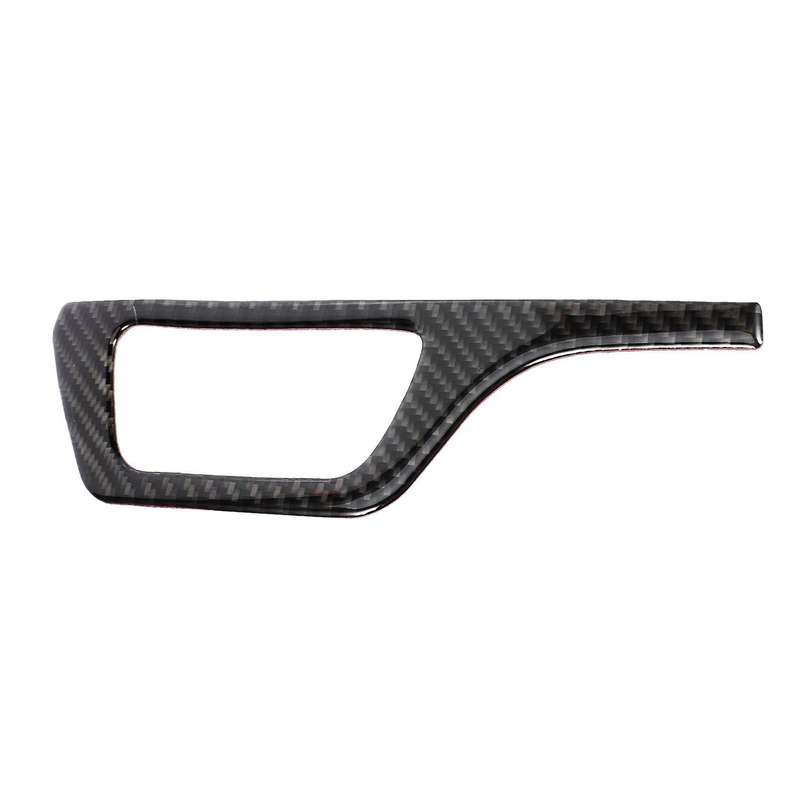 Car Carbon Fiber Headlight Button Frame Cover Trim Car Decoration for  Q5 FY 2018 2019