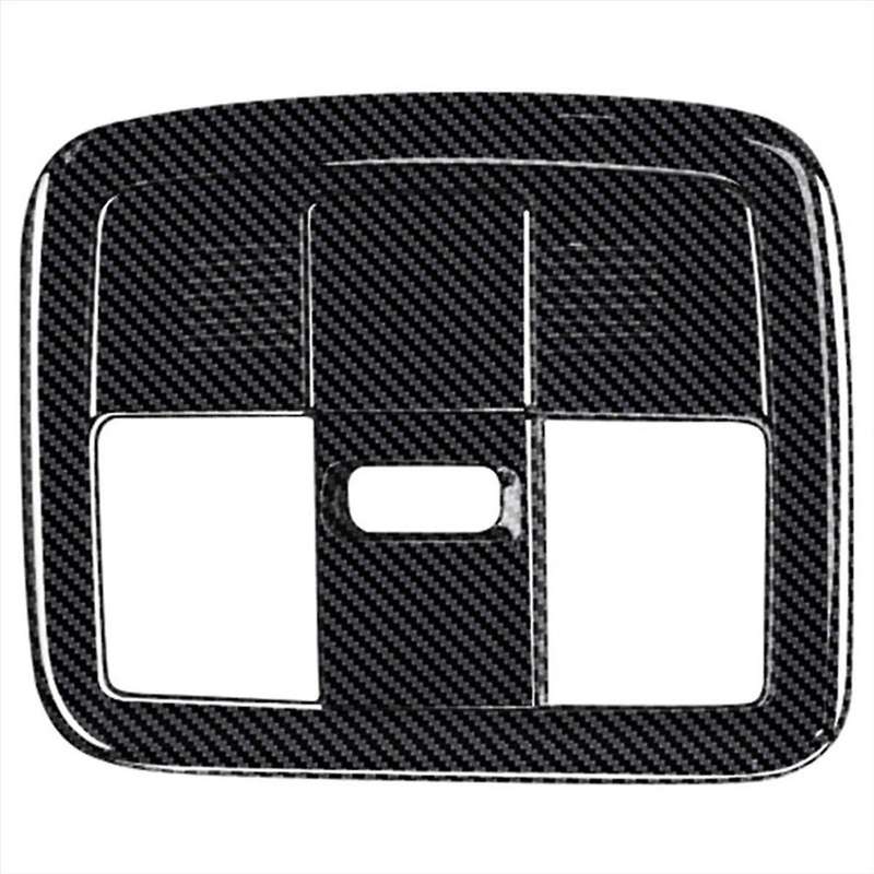 Car Carbon Fiber Indoor Reading Light Cover Roof Lamp Panel Frame for Raize A200A A210A 2020 -2021