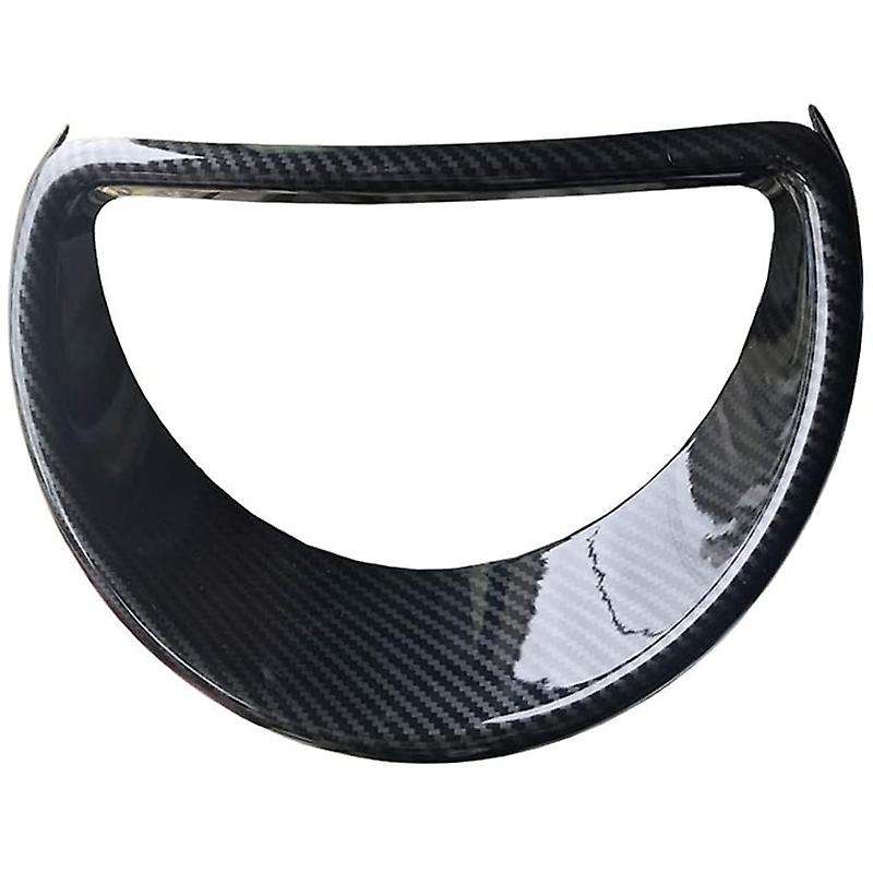 Car Carbon Fiber Instrument Decorative Dashboard Frame Cover Trim for Smart 453 Fortwo 2015+ Accesso