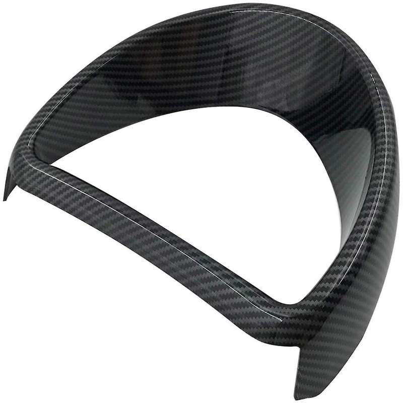 Car Carbon Fiber Instrument Decorative Dashboard Frame Cover Trim for Smart 453 Fortwo 2015+ Accesso