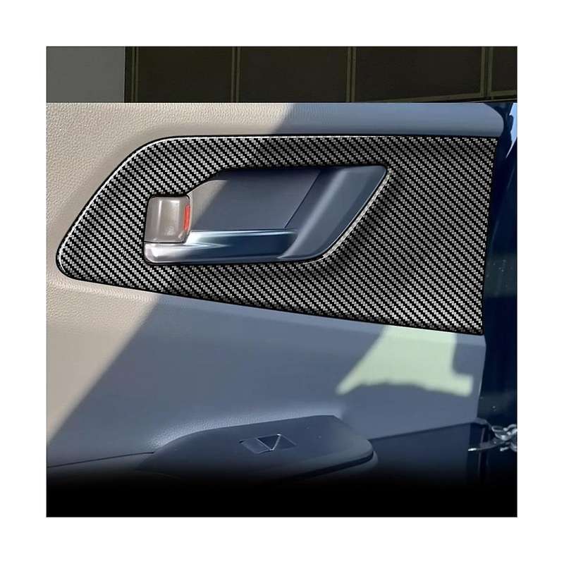 Car Carbon Fiber Inner Handle Panel Interior Panel for Prius Prius 60 Series 2020-2023 Car Accessor