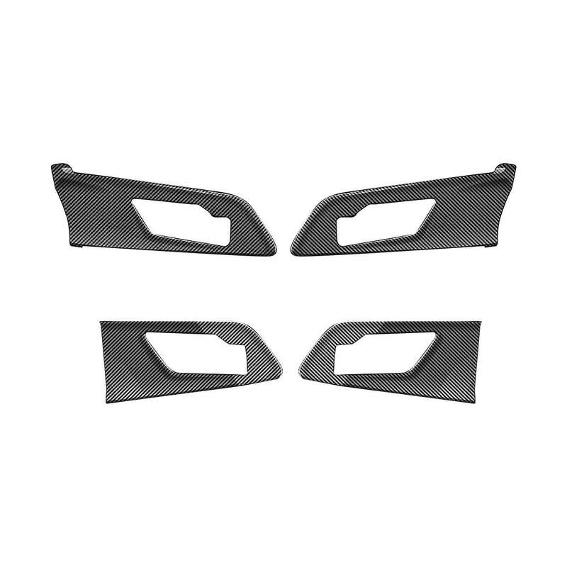 Car Carbon Fiber Inner Handle Panel Interior Panel for Prius Prius 60 Series 2020-2023 Car Accessor