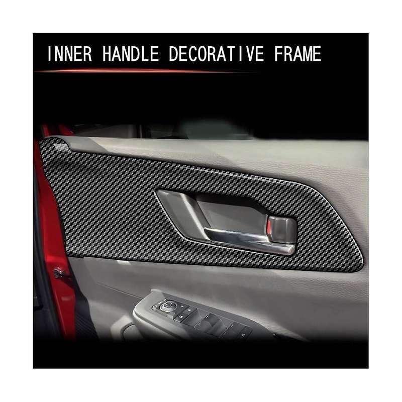 Car Carbon Fiber Inner Handle Panel Interior Panel for Prius Prius 60 Series 2020-2023 Car Accessor