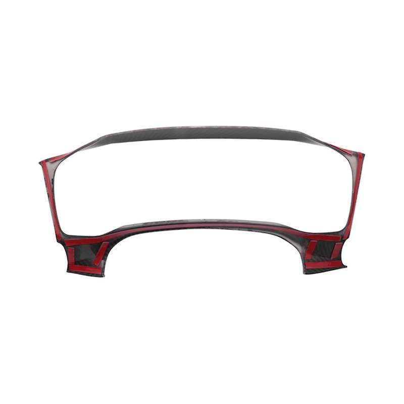 Car Carbon Fiber Interior Dashboard Meter Display Cover for 3 Series 325li 320li G20 G28 2020-2022