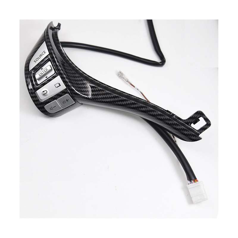 Car Carbon Fiber Multifunction Steering Wheel Combination Control Switch for 2013 Teana