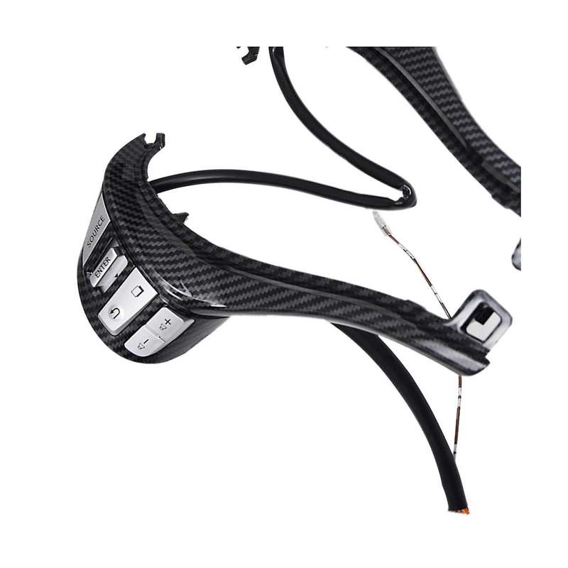 Car Carbon Fiber Multifunction Steering Wheel Combination Control Switch for 2013 Teana