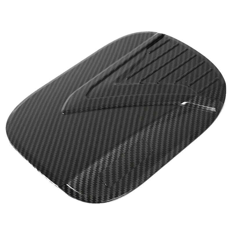 Car Carbon Fiber Oil Fuel Tank Cap Cover Trim for 2019 2020