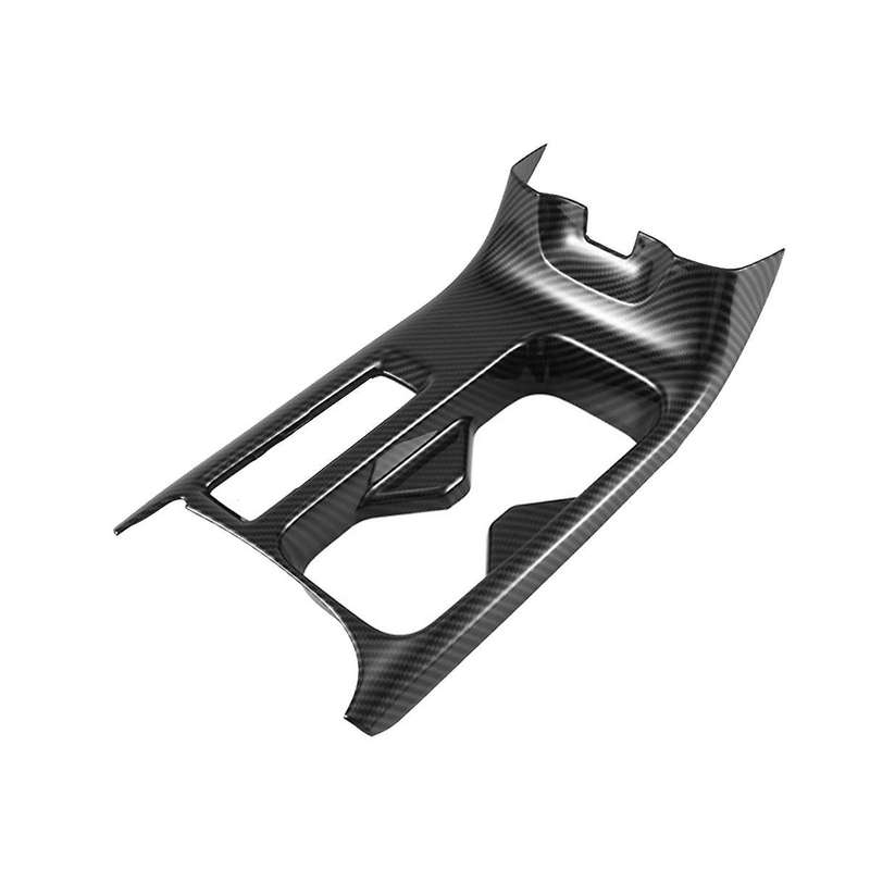Car Carbon Fiber Pattern Center Console Water Cup Holder Cover Trim Stickers for -v Xrv Xr-v 2022+