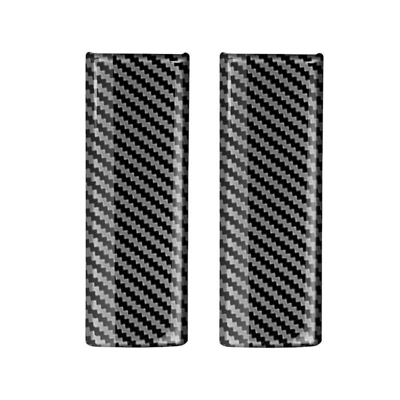 Car Carbon Fiber Pattern Middle Interior Door Handle Frame Panel Trims Sticker for C28 2022-2023