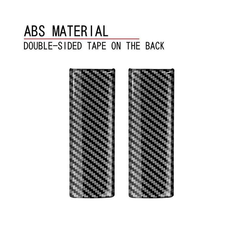 Car Carbon Fiber Pattern Middle Interior Door Handle Frame Panel Trims Sticker for C28 2022-2023