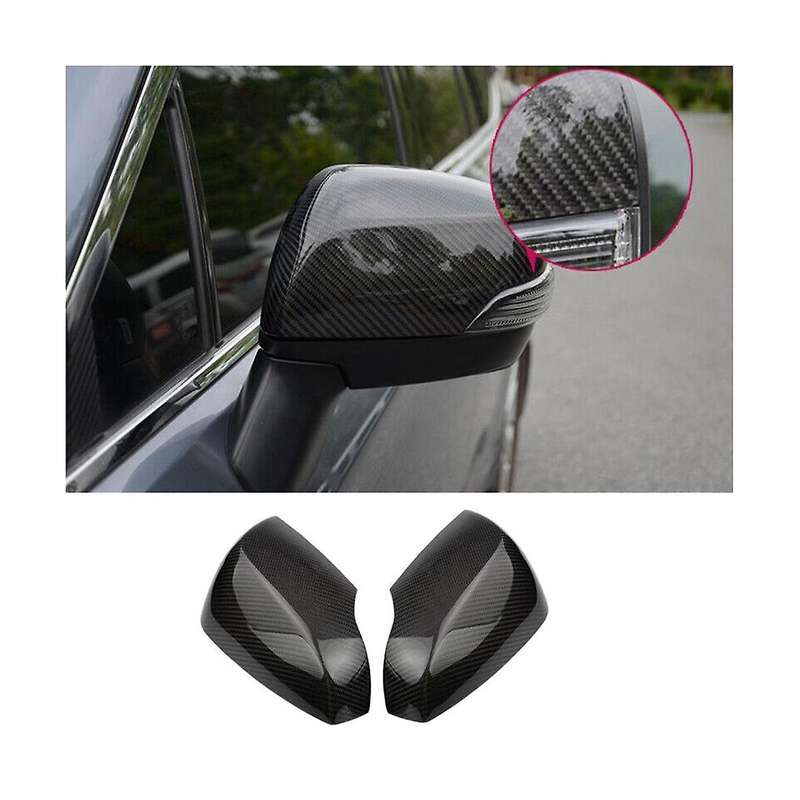 Car Carbon Fiber Pattern Mirror Case for 2019-2022 Forester Rishi Xv Adhesive Outside Mirror Cover