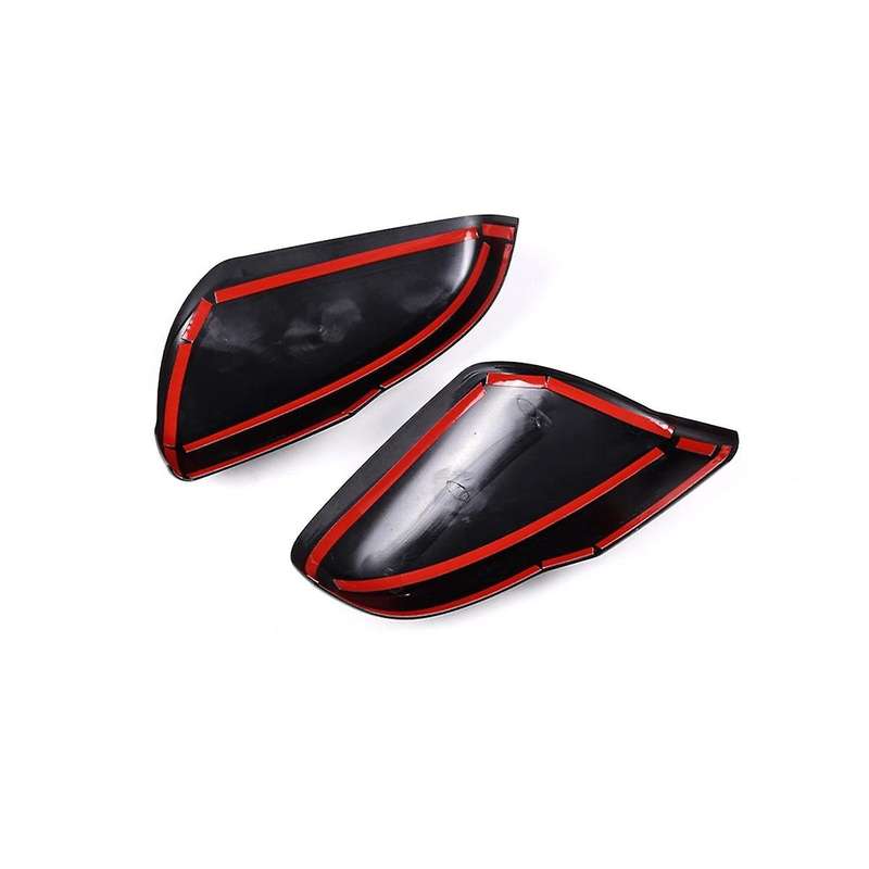 Car Carbon Fiber Pattern Mirror Case for 2019-2022 Forester Rishi Xv Adhesive Outside Mirror Cover