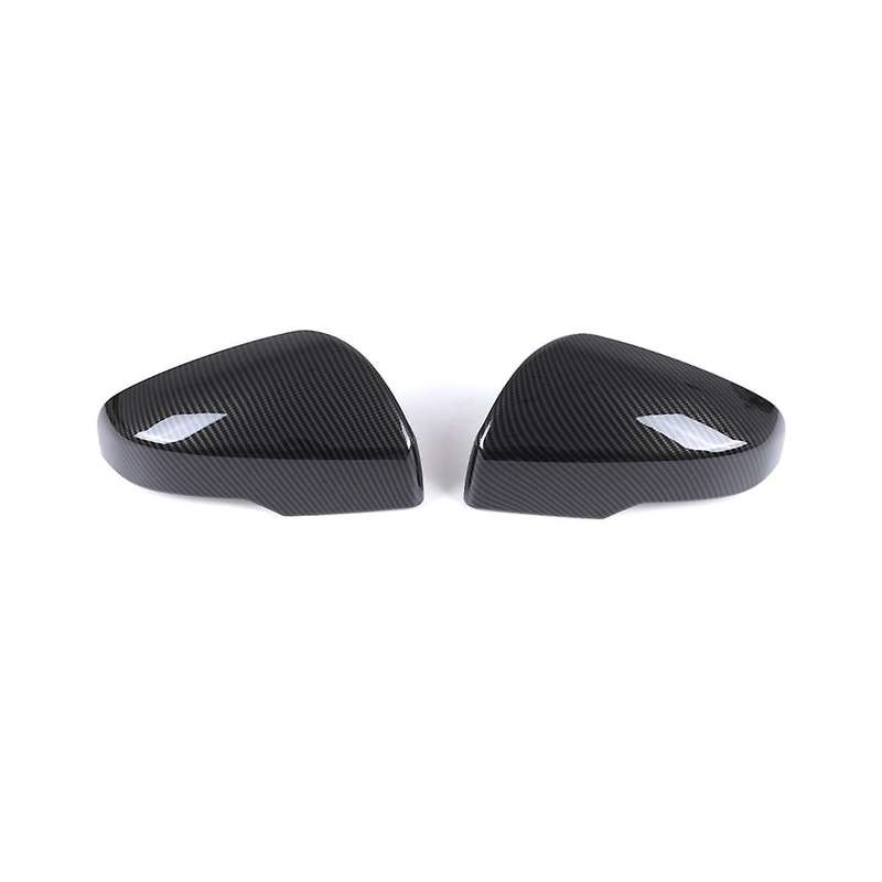 Car Carbon Fiber Pattern Mirror Case for 2019-2022 Forester Rishi Xv Adhesive Outside Mirror Cover