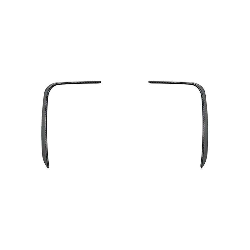 Car Carbon Fiber Pattern Rear Bumper Splitter Kit Spoiler Rear Canard Trim for X3 G01 2022-2023