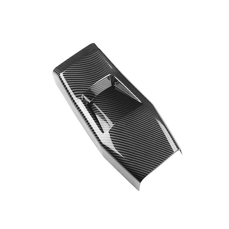 Car Carbon Fiber Rear Air Condition Vent Outlet Anti- Panel Cover Trim for Ev6 2021 2022