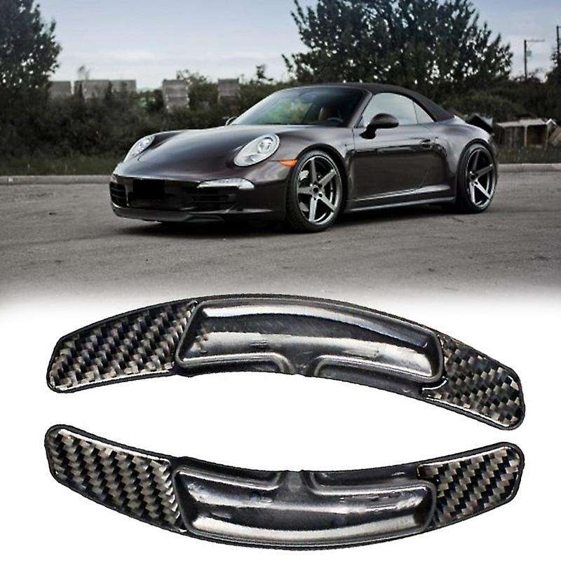 Car Carbon Fiber PDK Shift Paddle Shifter for- 991 718 Steering Wheel Accessories