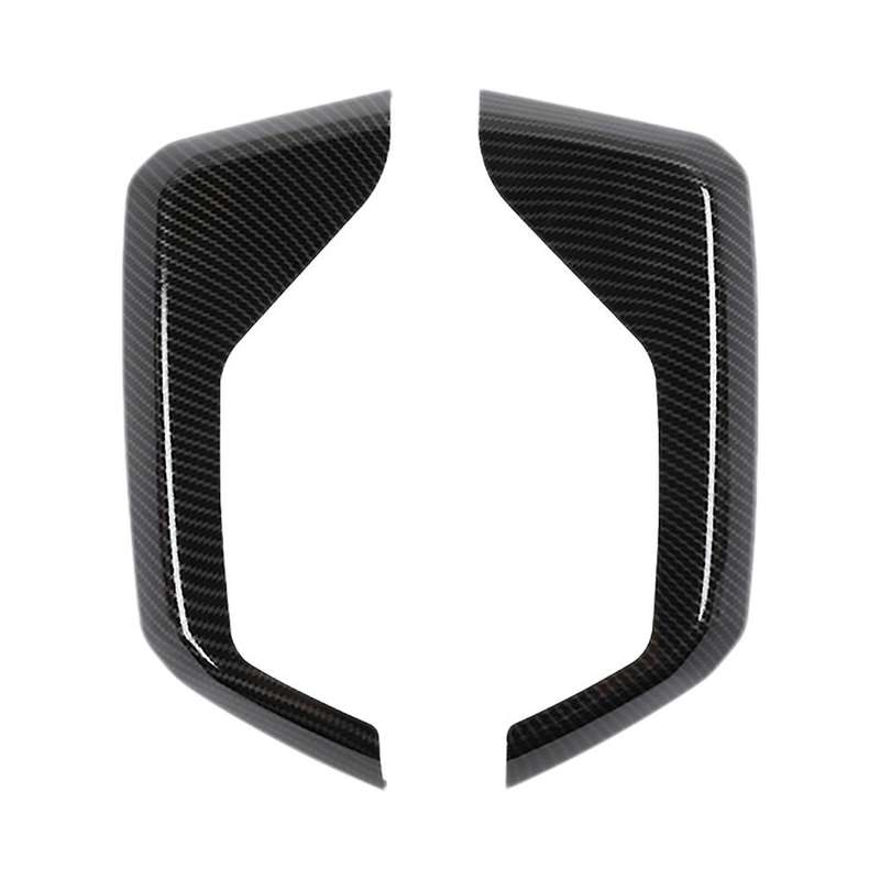 Car Carbon Fiber Rear Bumper Guard Decoration Cover Trim Stickers for Jimny 2019 2020 2021 Exterior