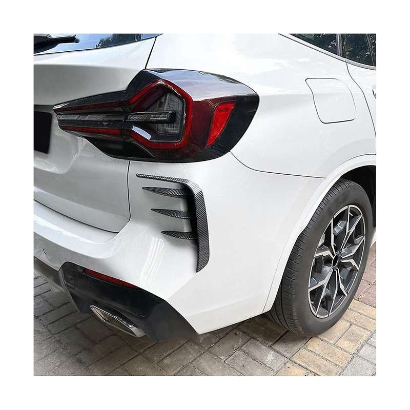 Car Carbon Fiber Rear Bumper Splitter Spoiler Rear Canard Trim for X3 G01 2022-2023