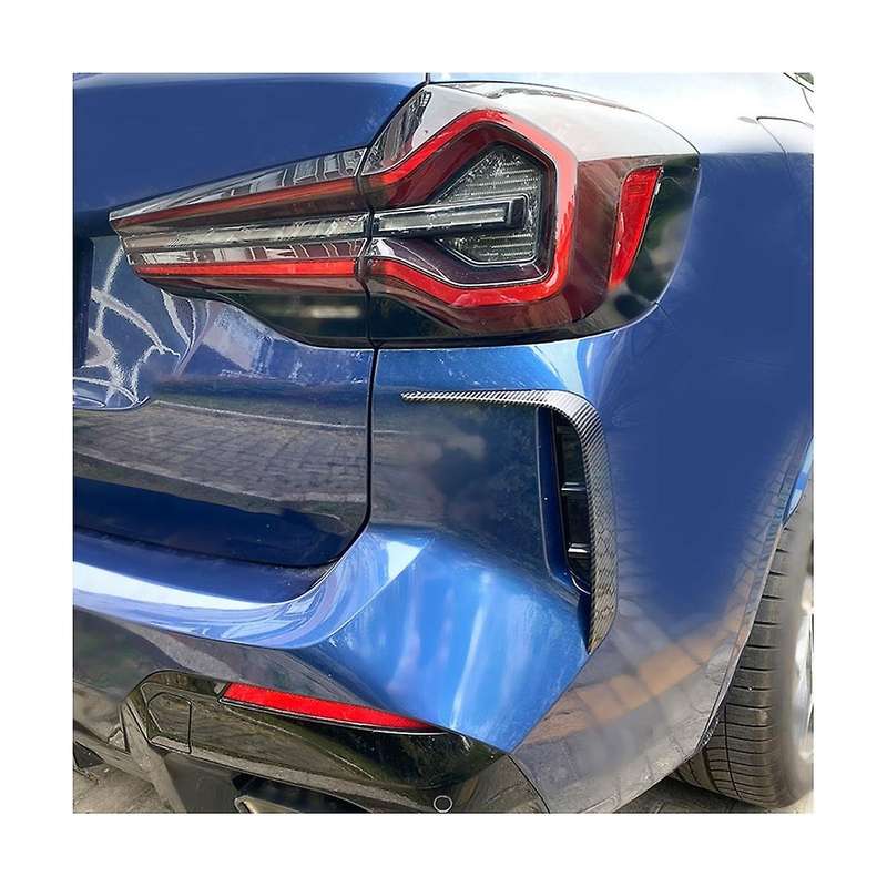 Car Carbon Fiber Rear Bumper Splitter Spoiler Rear Canard Trim for X3 G01 2022-2023