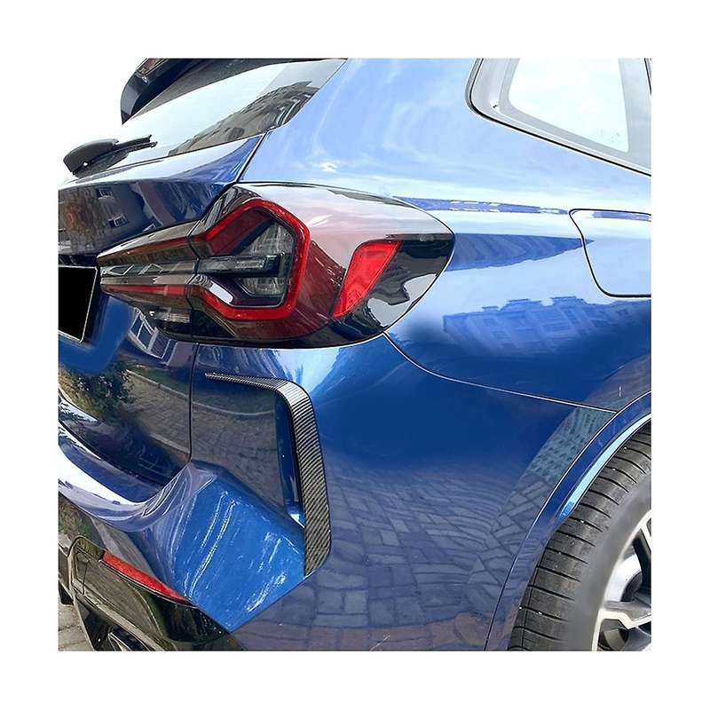 Car Carbon Fiber Rear Bumper Splitter Spoiler Rear Canard Trim for X3 G01 2022-2023