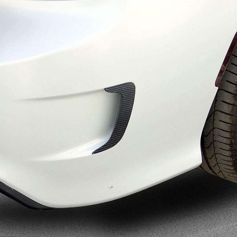 Car Carbon Fiber Rear Bumper Side Fin Air Vent Outlet Flap Trim for Charger 2015-2020 Accessories