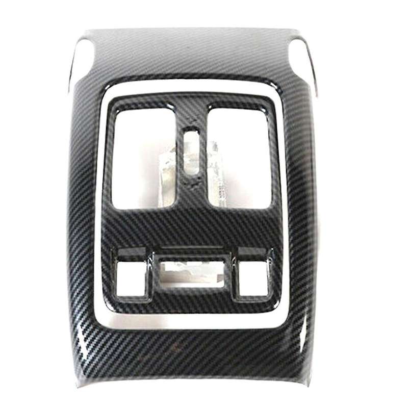 Car Carbon Fiber Rear Air Vent Outlet Cover Trim Decor for Grand 2011+