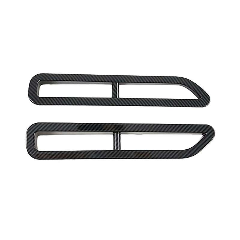 Car Carbon Fiber Rear Tail Fog Light Lamp Frame Cover Trim for 2017-2019