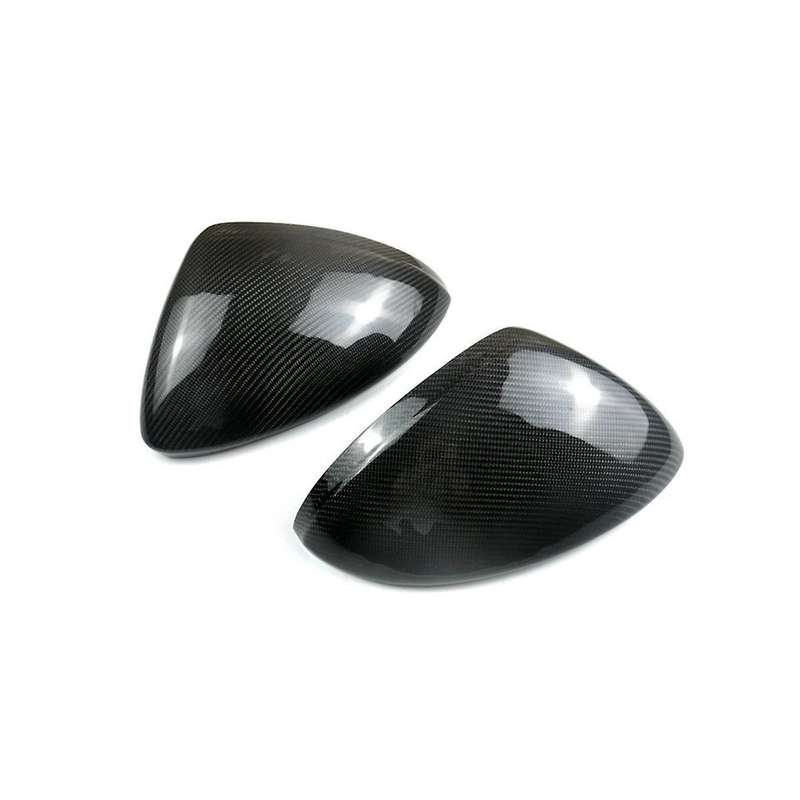 Car Carbon Fiber Rear View Mirror Housing Reversing Mirror Cover Stickers for New 2018 2019 2020 20