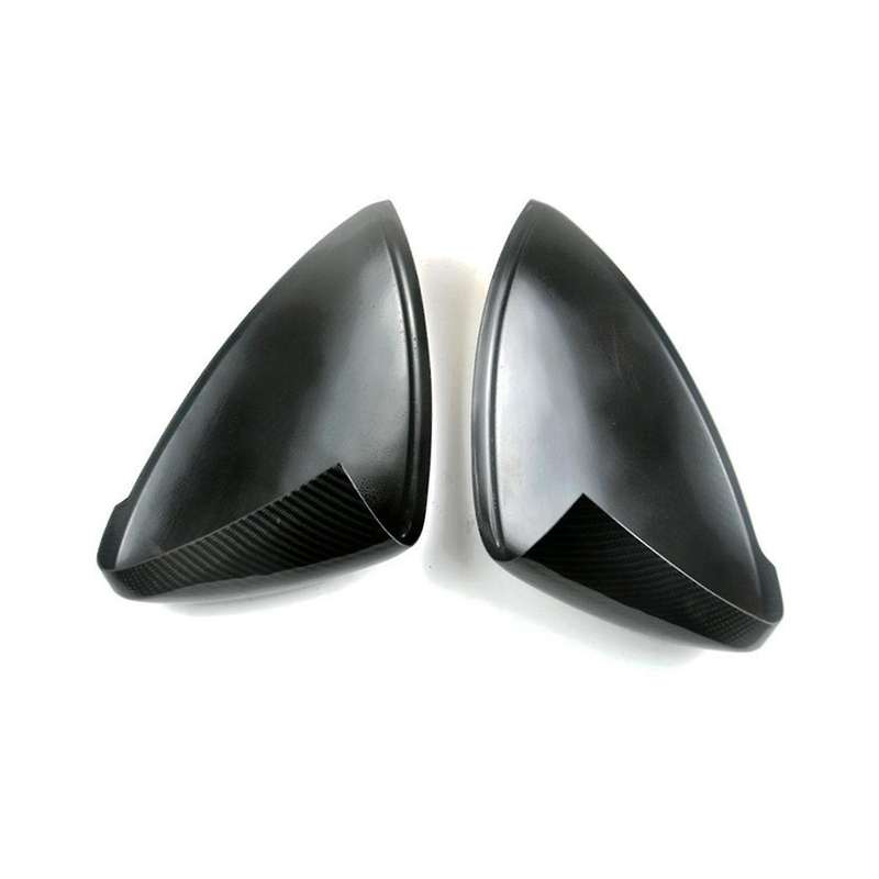 Car Carbon Fiber Rear View Mirror Housing Reversing Mirror Cover Stickers for New 2018 2019 2020 20
