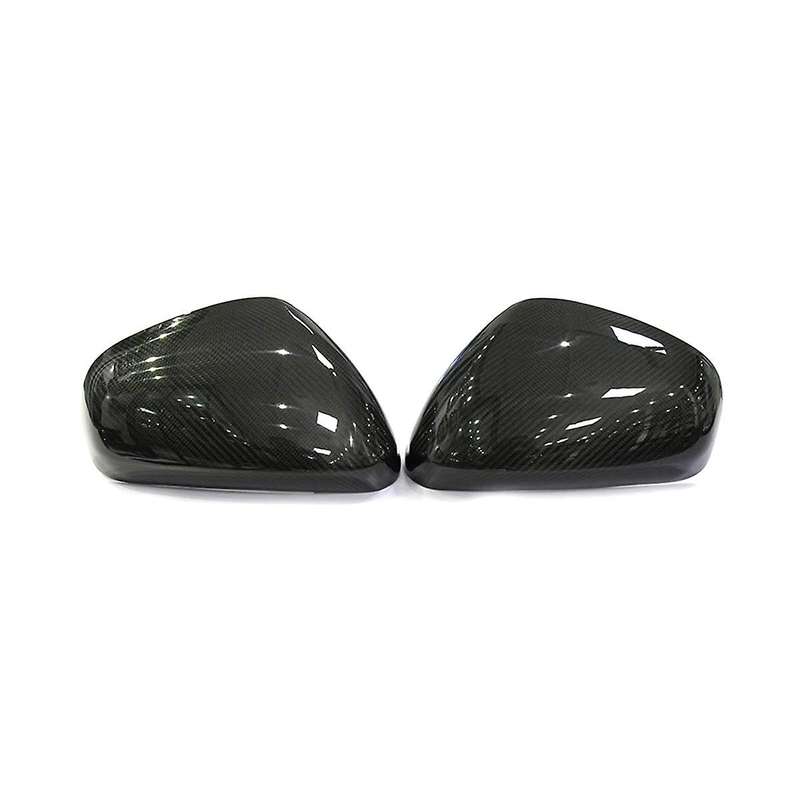 Car Carbon Fiber Rear View Mirror Cover for & Gran Quattroporte Style Mirror Caps