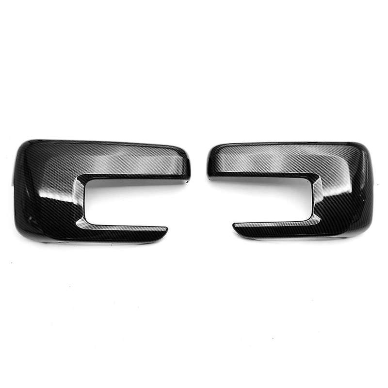 Car Carbon Fiber Rear View Rearview Side Glass Mirror Cover Trim Frame Side Mirror Caps for 2021 202
