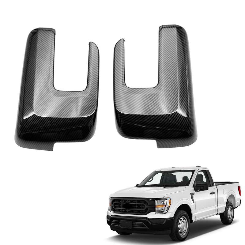 Car Carbon Fiber Rear View Rearview Side Glass Mirror Cover Trim Frame Side Mirror Caps for 2021 202