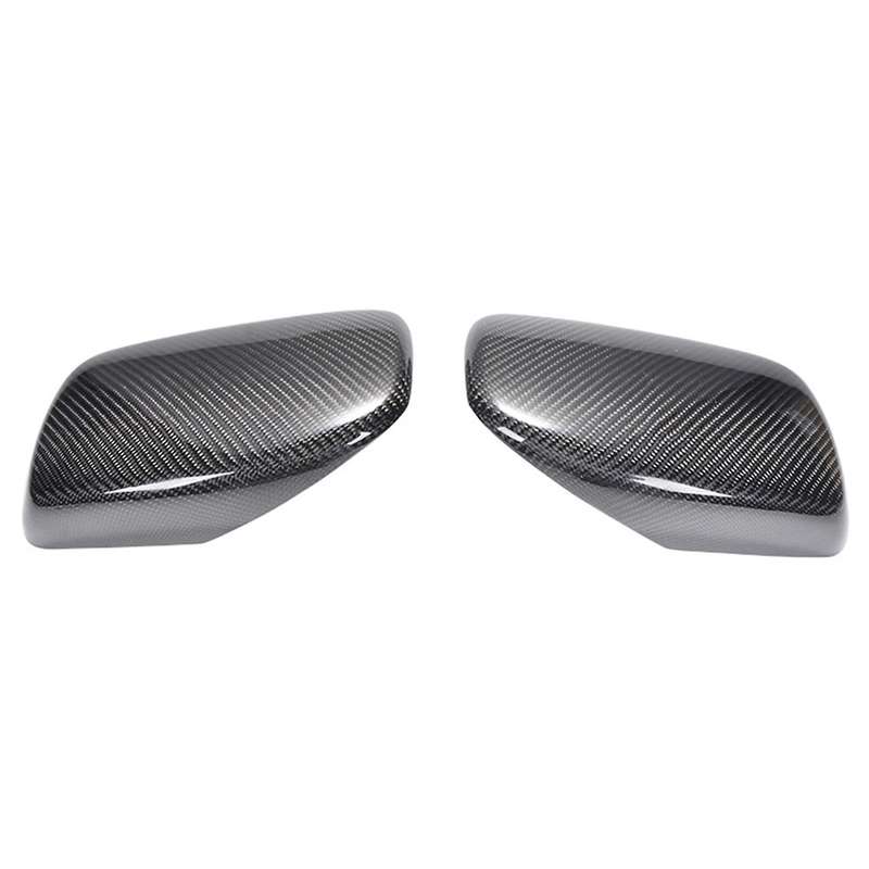 Car Carbon Fiber Rear View Mirror Cover Side Mirror Cap for - E60 2004-2009 Accessories