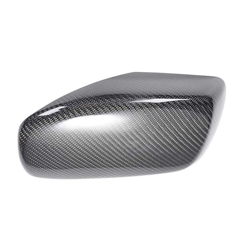 Car Carbon Fiber Rear View Mirror Cover Side Mirror Cap for - E60 2004-2009 Accessories