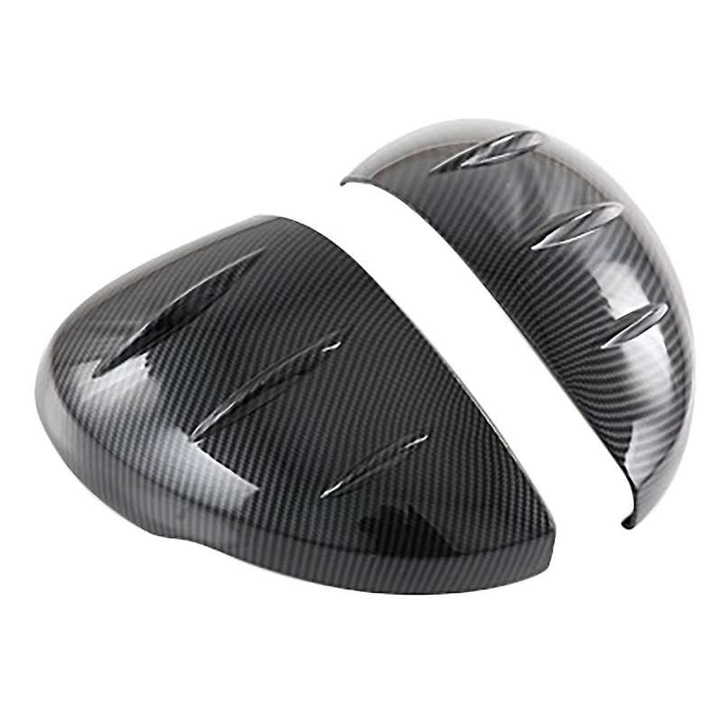 Car Carbon Fiber Rear View Rearview Side Glass Mirror Cover Trim Frame Side Mirror Caps for 11Th 202